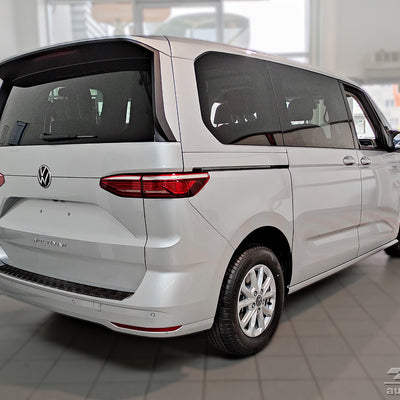 Geriffelter Kantenschutz für VW Transporter T7 Schwarz Matt