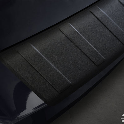 BLACK MATT Ladekantenschutz für SKODA  OCTAVIA III combi FL2016-2019 Schwarz Matt