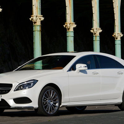 Carbon Ladekantenschutzleiste für MERCEDES  CLS (C218) 2014-> Schwarz Carbon