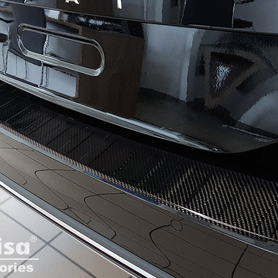 Carbon Ladekantenschutzleiste für VOLKSWAGEN  PASSAT B8 variant / R-line / Alltrack/ GTE 2014-2019, FL2019->2023 Schwarz Carbon