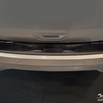 Carbon Ladekantenschutzleiste für  FORD  EDGE II / ST-Line / Vignale FL2018->  (European version) Schwarz Carbon