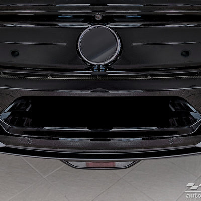 Carbon Ladekantenschutzleiste für FORD MUSTANG VI coupe / GT 2015-2017, FL2017-> Schwarz Carbon
