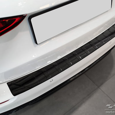 Carbon Ladekantenschutzleiste für MERCEDES C Class V T-model S206 2021-> Schwarz Carbon