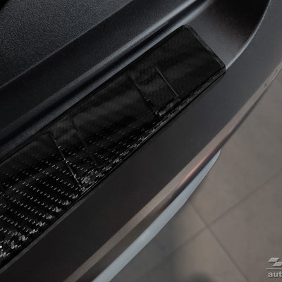 Carbon Ladekantenschutzleiste für HYUNDAI BAYON 2021-> Schwarz Carbon