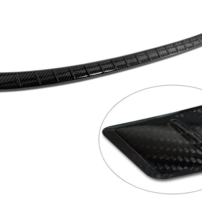 Carbon Ladekantenschutzleiste für VOLKSWAGEN TAIGO 2021-> Schwarz Carbon