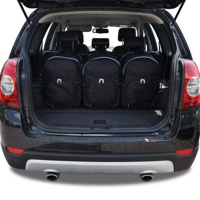 CHEVROLET CAPTIVA 2006-2010 KOFFERRAUMTASCHEN SET 5 STK
