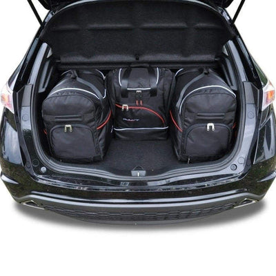 HONDA CIVIC HATCHBACK 2006-2011 KOFFERRAUMTASCHEN SET 4 STK