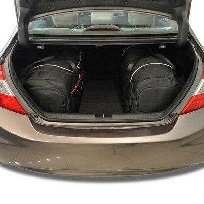 HONDA CIVIC LIMOUSINE 2012-2017 KOFFERRAUMTASCHEN SET 4 STK