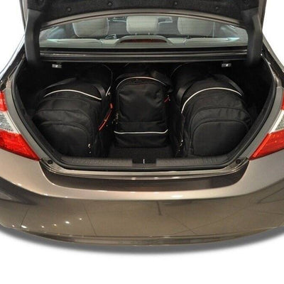 HONDA CIVIC LIMOUSINE 2012-2017 KOFFERRAUMTASCHEN SET 4 STK