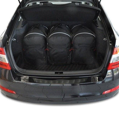 SKODA OCTAVIA LIFTBACK 2013-2020 KOFFERRAUMTASCHEN SET 5 STK
