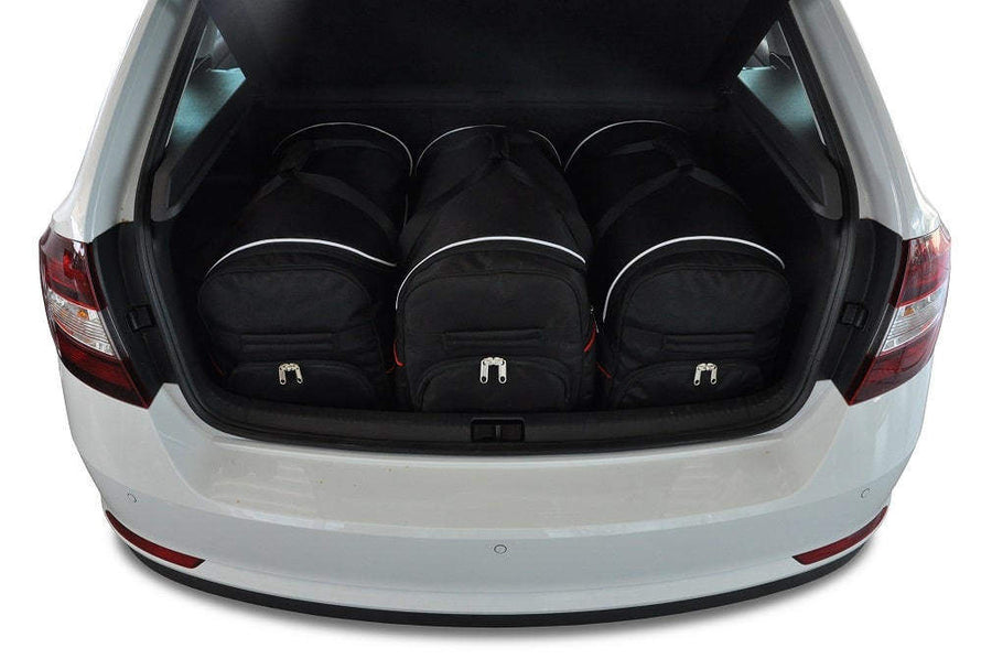SKODA RAPID SPACEBACK 2012+ KOFFERRAUMTASCHEN SET 3 STK SKODA RAPID SPACEBACK 2012+ KOFFERRAUMTASCHEN SET 3 STK