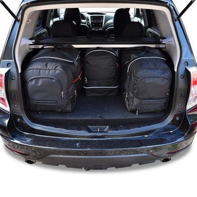 SUBARU FORESTER 2008-2013 KOFFERRAUMTASCHEN SET 4 STK