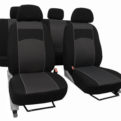 EINZELSTÜCK! Maßgenauer Autositzbezug Stoff VIP für VW Sharan