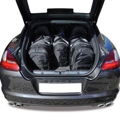 PORSCHE PANAMERA 2010-2016 KOFFERRAUMTASCHEN SET 4 STK 2tes Set