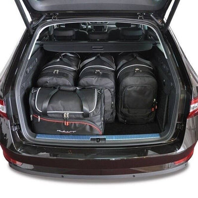 SKODA SUPERB KOMBI 2015+ KOFFERRAUMTASCHEN SET 5 STK