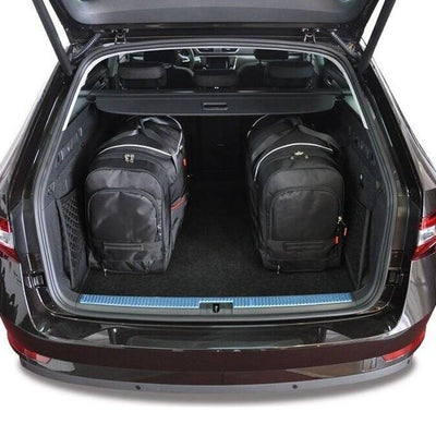 SKODA SUPERB KOMBI 2015+ KOFFERRAUMTASCHEN SET 5 STK