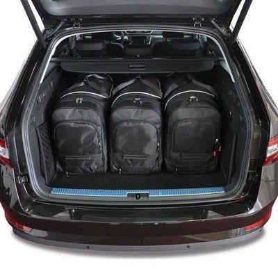 SKODA SUPERB KOMBI 2015+ KOFFERRAUMTASCHEN SET 5 STK