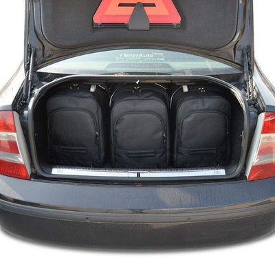 SKODA SUPERB LIMOUSINE 2001-2008 KOFFERRAUMTASCHEN SET 5 STK
