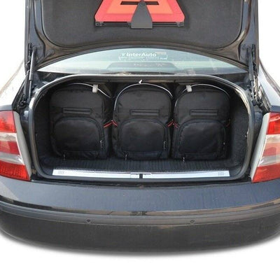 SKODA SUPERB LIMOUSINE 2001-2008 KOFFERRAUMTASCHEN SET 5 STK 2tes Set