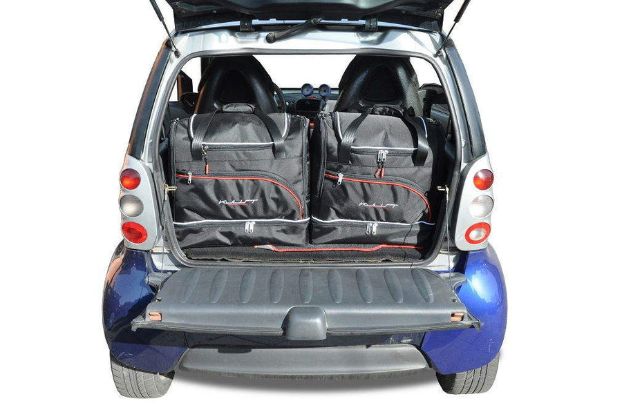 SMART FORTWO COUPE 1998-2007 KOFFERRAUMTASCHEN SET 2 STK SMART FORTWO COUPE 1998-2007 KOFFERRAUMTASCHEN SET 2 STK