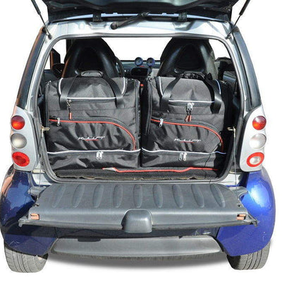 SMART FORTWO COUPE 1998-2007 KOFFERRAUMTASCHEN SET 2 STK
