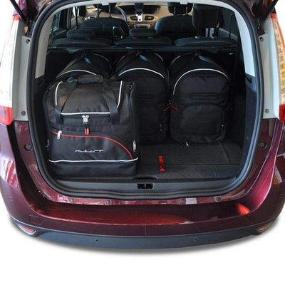 RENAULT GRAND SCENIC 2009-2016 KOFFERRAUMTASCHEN SET 5 STK