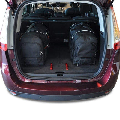 RENAULT GRAND SCENIC 2009-2013 KOFFERRAUMTASCHEN SET 4 STK