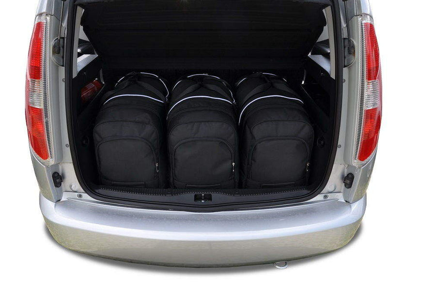 SKODA ROOMSTER 2006-2015 KOFFERRAUMTASCHEN SET 3 STK SKODA ROOMSTER 2006-2015 KOFFERRAUMTASCHEN SET 3 STK