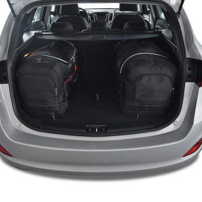 HYUNDAI i30 WAGON 2012-2017 KOFFERRAUMTASCHEN SET 4 STK