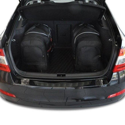 SKODA OCTAVIA LIFTBACK 2013-2020 KOFFERRAUMTASCHEN SET 5 STK 2tes Set