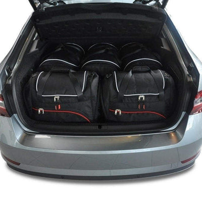 SKODA SUPERB LIFTBACK 2015+ KOFFERRAUMTASCHEN SET 5 STK