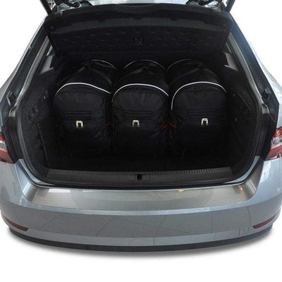 SKODA SUPERB LIFTBACK 2015+ KOFFERRAUMTASCHEN SET 5 STK