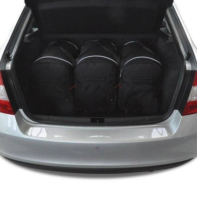 SKODA RAPID LIFTBACK 2012-2019 KOFFERRAUMTASCHEN SET 5 STK 2tes Set