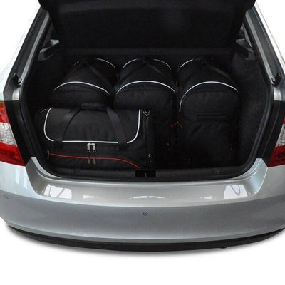 SKODA RAPID LIFTBACK 2012-2019 KOFFERRAUMTASCHEN SET 5 STK 2tes Set