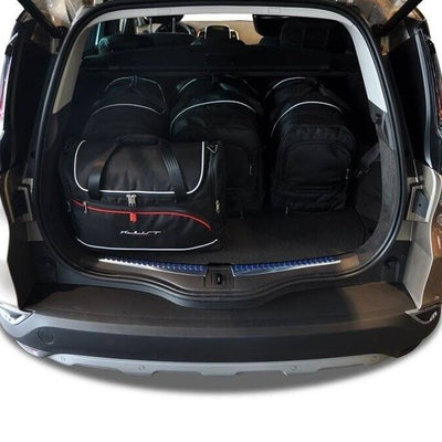 RENAULT ESPACE 2014-2021 KOFFERRAUMTASCHEN SET 5 STK 2tes Set
