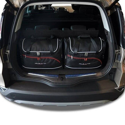 RENAULT ESPACE 2014-2021 KOFFERRAUMTASCHEN SET 5 STK 2tes Set