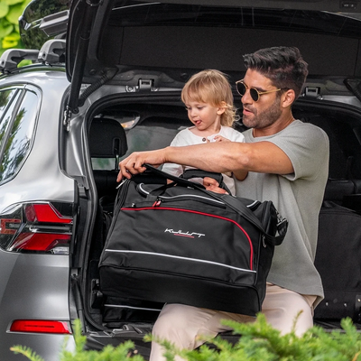 SMART FORTWO COUPE 2014-2019 KOFFERRAUMTASCHEN SET 2 STK