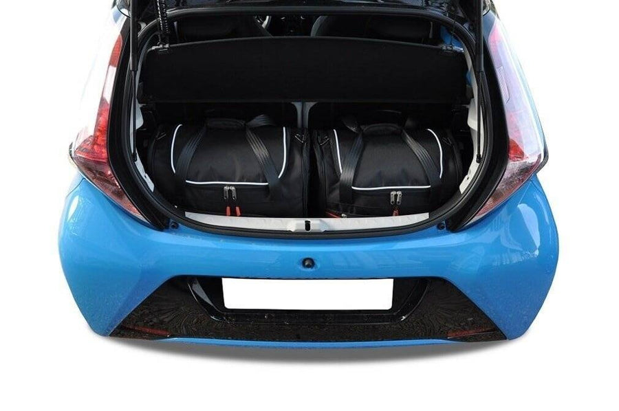 TOYOTA AYGO 2014-2021 KOFFERRAUMTASCHEN SET 2 STK TOYOTA AYGO 2014-2021 KOFFERRAUMTASCHEN SET 2 STK