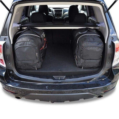 SUBARU FORESTER 2008-2013 KOFFERRAUMTASCHEN SET 4 STK 2tes Set