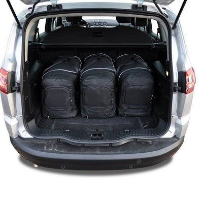 FORD S-Max 2006-2015 KOFFERRAUMTASCHEN SET 5 STK 3tes Set