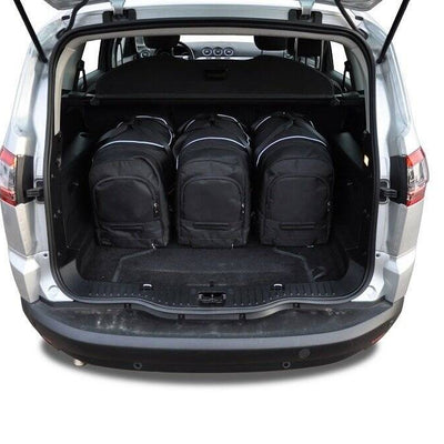 FORD S-MAX 2006-2015 KOFFERRAUMTASCHEN SET 5 STK 4tes Set