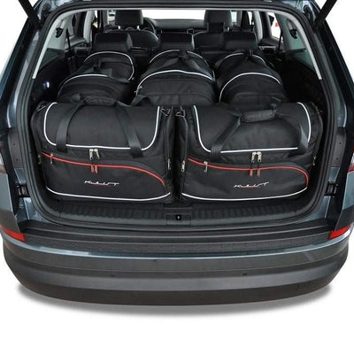 SKODA KODIAQ 2016-2023 KOFFERRAUMTASCHEN SET 5 STK