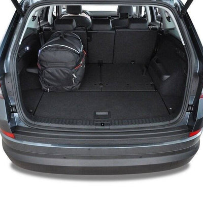 SKODA KODIAQ 2016-2023 KOFFERRAUMTASCHEN SET 5 STK 2tes Set
