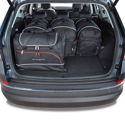 SKODA KODIAQ 2016-2023 KOFFERRAUMTASCHEN SET 5 STK 2tes Set