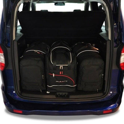 FORD TOURNEO COURIER 2014+ KOFFERRAUMTASCHEN SET 4 STK