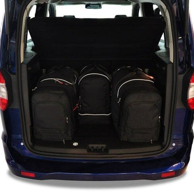 FORD TOURNEO COURIER 2014+ KOFFERRAUMTASCHEN SET 4 STK