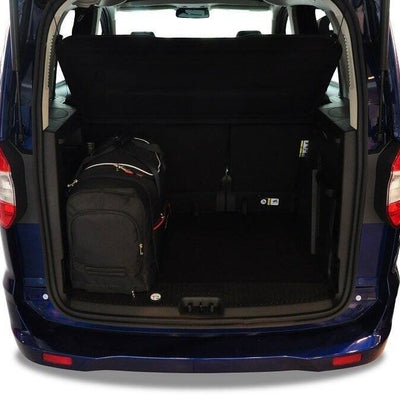 FORD TOURNEO COURIER 2014+ KOFFERRAUMTASCHEN SET 4 STK 2tes Set