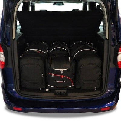 FORD TOURNEO COURIER 2014+ KOFFERRAUMTASCHEN SET 4 STK