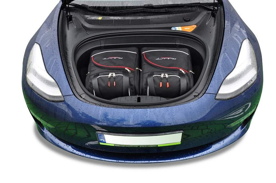 TESLA MODEL 3 2017-2020 KOFFERRAUMTASCHEN SET 2 STK TESLA MODEL 3 2017-2020 KOFFERRAUMTASCHEN SET 2 STK
