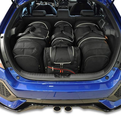 HONDA CIVIC HATCHBACK 2017-2021 KOFFERRAUMTASCHEN SET 4 STK